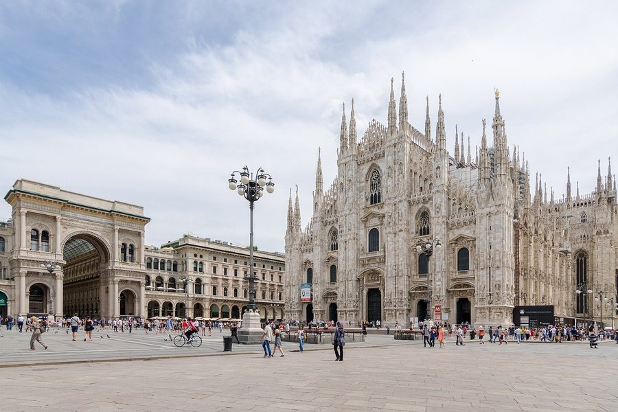 Le Duomo de Milan et la Galleria Vittorio Emanuele II