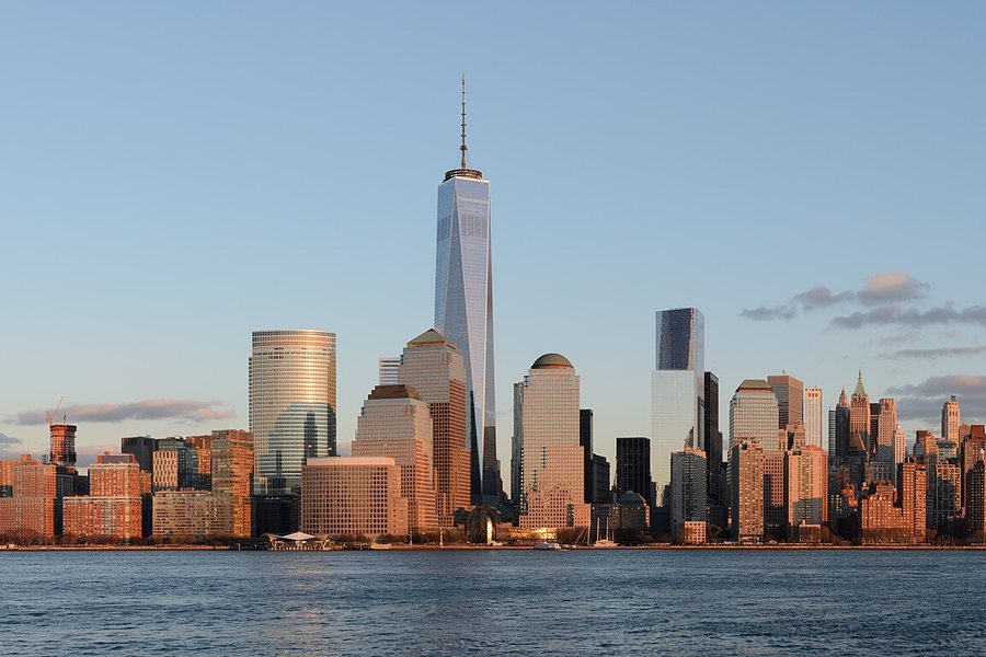 La skyline de Lower Manhattan à New York